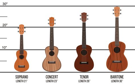 What Ukulele Sizes Are There? Complete Guide to the Standard Sizes