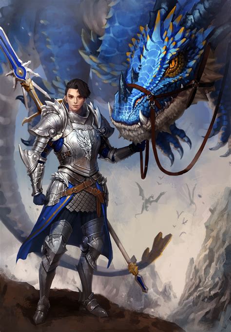 ArtStation - Dragon rider, 6 2 | Character art, Dragon rider, Fantasy ...