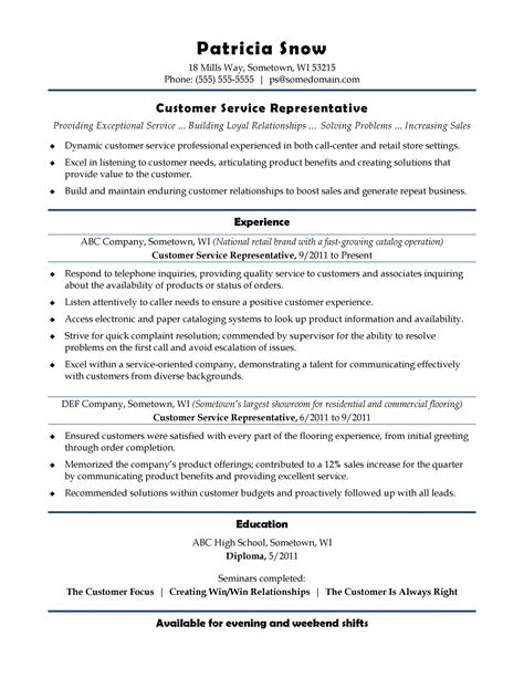 30+ Customer Service Resume Examples ᐅ TemplateLab