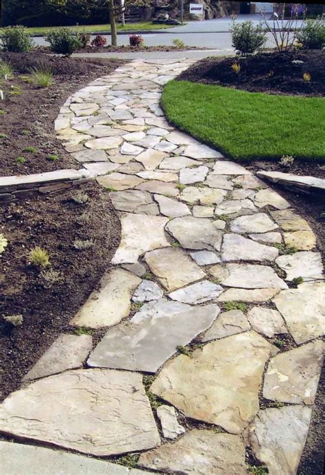 Rock walkway | Gartengestaltung, Natursteine garten, Garten