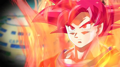 Super Saiyan God Wallpapers - Wallpaper Cave