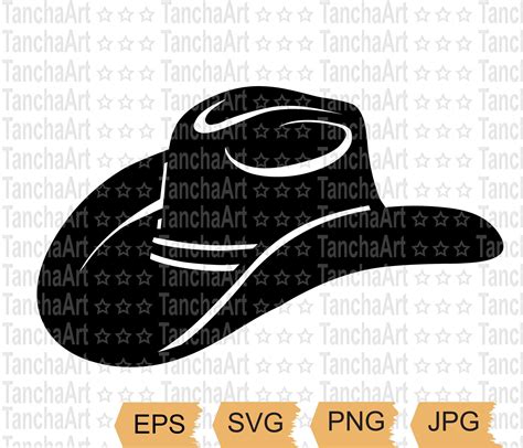 Cowboy Hat SVG Vector Cowboy Hat SVG Cowboy Hat Silhouette - Etsy Finland