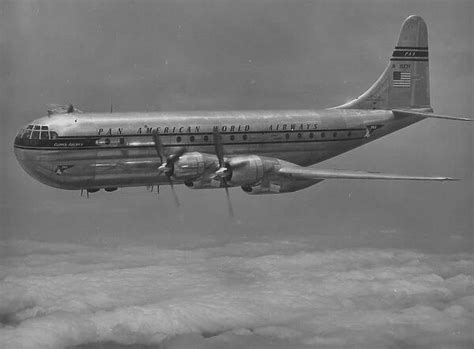 Boeing 377 Stratocruiser Pan Am (Print #14221717) Poster. Cards