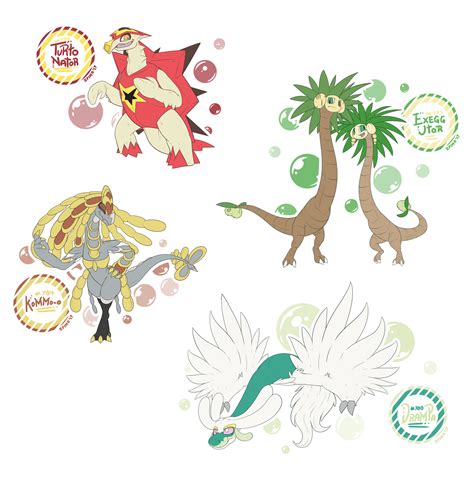 Dragons of Alola by SpinoOne on DeviantArt