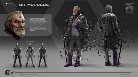 ArtStation - Forbidden Planet; Characters, Seif Ragab | Forbidden ...