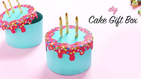 Birthday Cake Shaped Gift Box - Birthday Cake Images