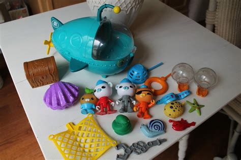 OCTONAUTS TOYS GUP A MISSION VEHICLE FIGURE ACCESSORIES FISHER PRICE ...