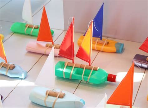 Modern sailboats! #playeveryday | Recycled crafts kids, Projects for ...