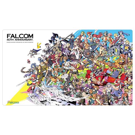 Nihon Falcom 40th Anniversary Rubber Mat