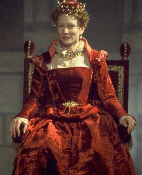 Queen Elizabeth I (Cate Blanchett) 'Elizabeth' 1998. Costume designed ...