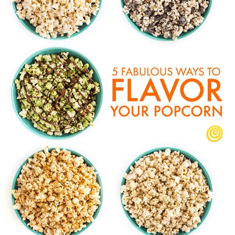 Popcorn Flavors Make Your Own