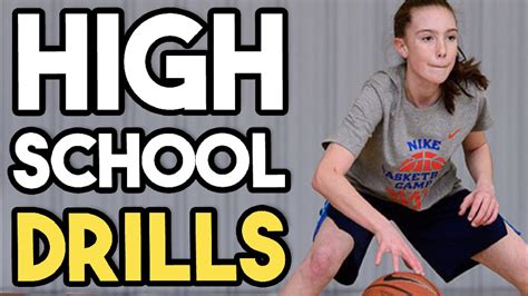 Advanced Basketball Drills For High School Teams - YouTube