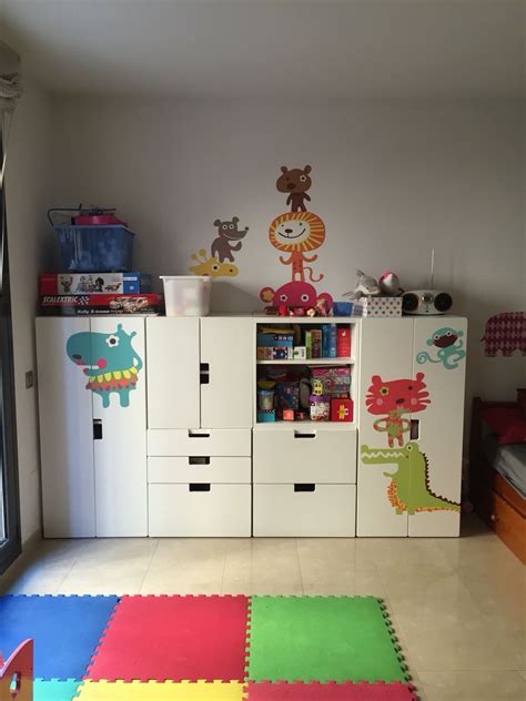 Ikea Stuva kids room núria Antonijoan Ikea Kids Bedroom, Ikea Kids ...