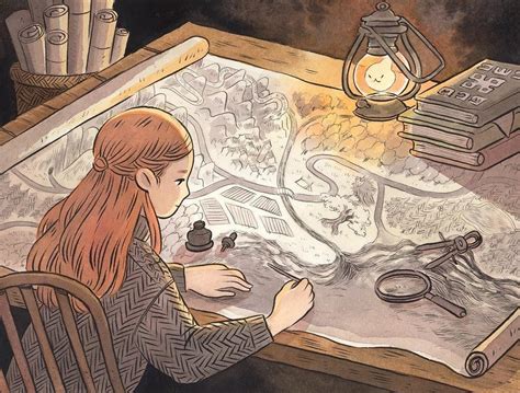 Cozy Cartography (Art by Heikala) : litrpg