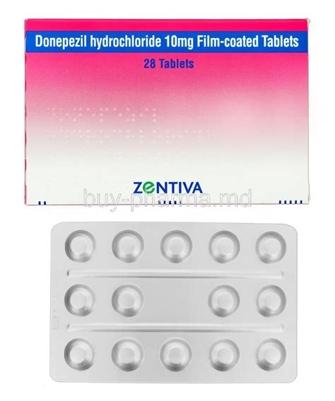 Buy Aricept (Donepezil) 5mg 10mg 10'S Tablet Online