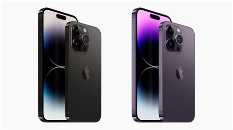 New iPhone 14 Pro Color Options: Space Black and Deep Purple - MacRumors