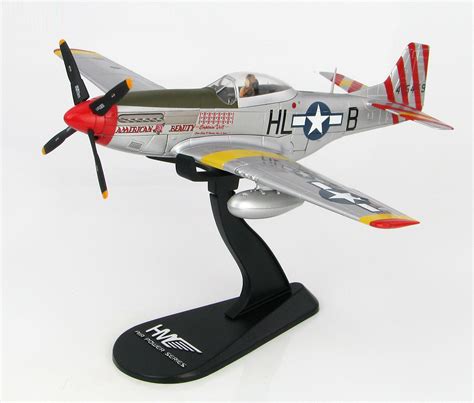 North American P-51D Mustang Diecast Model Aircraft | Mustang, Diecast ...