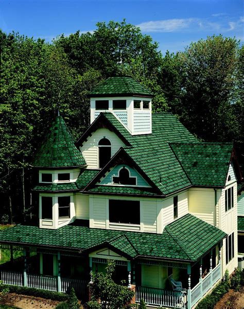 Residential - Roofing | Green roof house, Residential roofing, Shingle ...