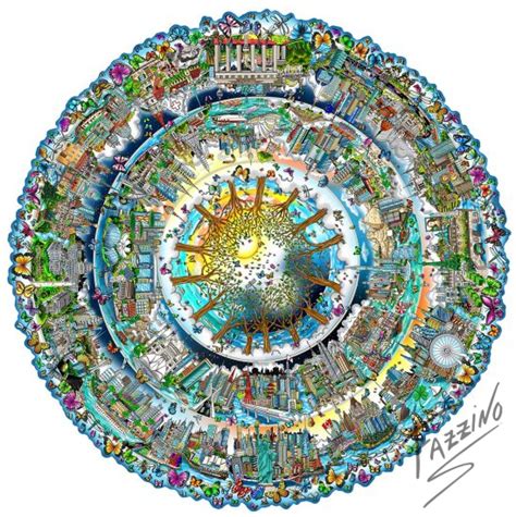 One World…The Circle of Life | Fazzino