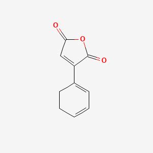 1,3-Cyclohexadiene-maleic anhydride | C10H8O3 | CID 129680641 - PubChem