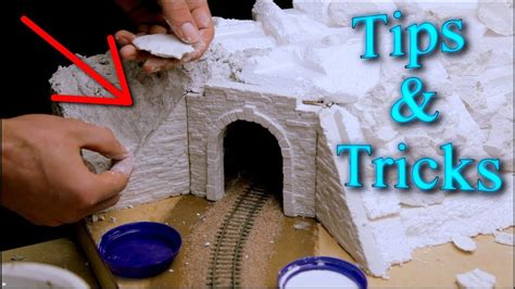 How To Make Model Railroad Mountains - Detailed Tutorial | Model train ...