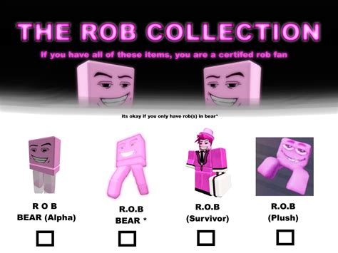 THE ROB COLLECTION * | Fandom