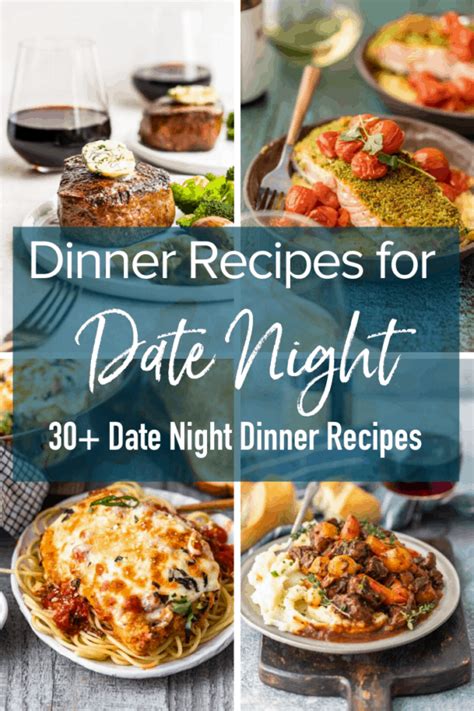 40 Romantic Dinner Ideas for Date Night at Home - The Cookie Rookie®