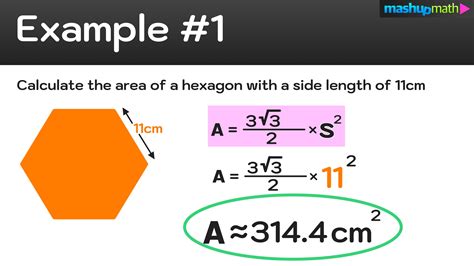 Area Of A Hexagon Formula