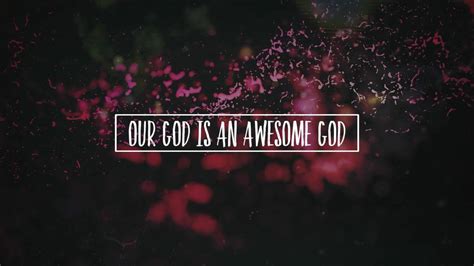 HILLSONG - Awesome God (Lyric Video) - YouTube