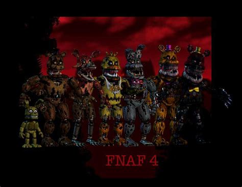 Which FNaF 4 Animatronics Are You? - Personality Quiz