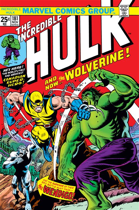 Incredible Hulk #180-182 (1974): 1st Wolverine - Earth's Mightiest Blog