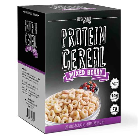 Protein Cereal - Mixed Berry, High Protein, Low Carb, Gluten Free ...