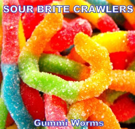 TROLLI SOUR WORMS 4 LBs Gummies Chewy Retro Gourmet Bulk Gummi Soft ...