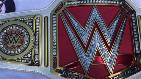 WWE Raw Women's Championship Restoned Belt Review - YouTube