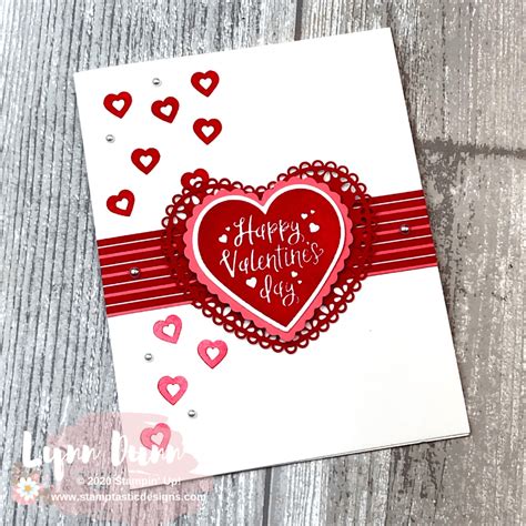 a valentine's day card with hearts on it