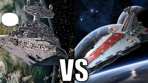 Imperial I-class Star Destroyer vs Venator-class Star Destroyer ...