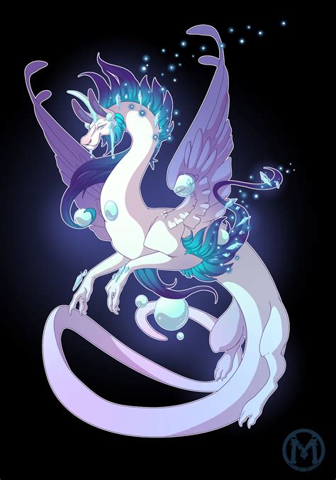 Dragon-A-Day 055 - Crystal by Mythka on DeviantArt