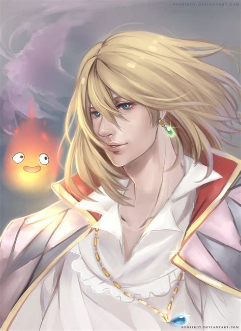 Howl and Calcifer - Howl's Moving Castle Fan Art (38739904) - Fanpop