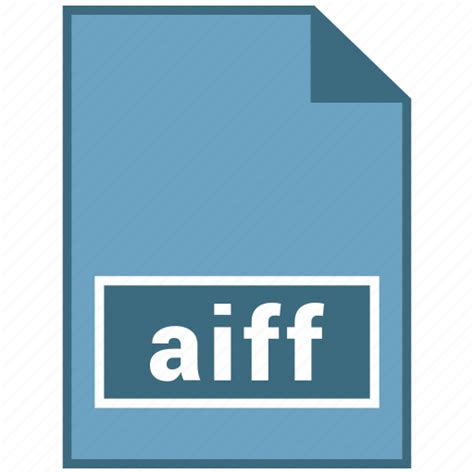 Aiff, audio, file format icon