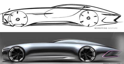 Vision Mercedes Maybach 6 Concept Design Sketch and render - Car Body ...