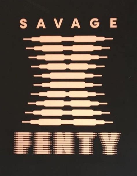 Rihanna Savage X Fenty Logo | Savage logo, Savage x fenty, Savage