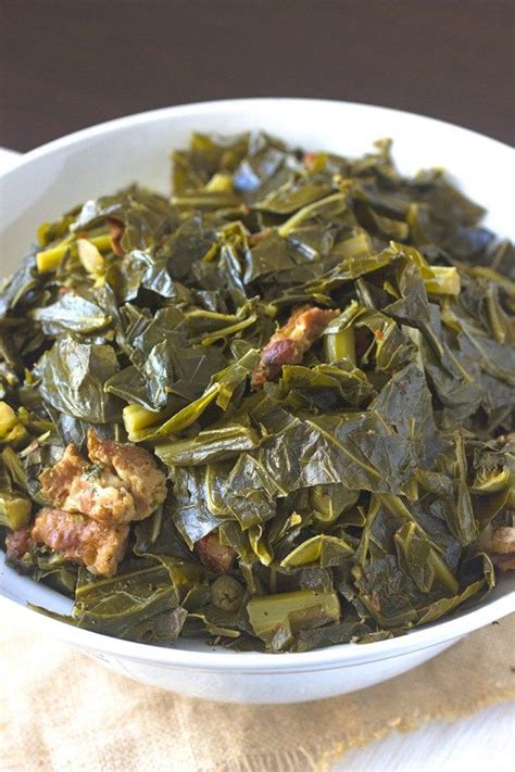 Collard Greens With Smoked Turkey - SAM Vegetable