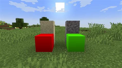 Visible Suspicious Gravel and Sand Minecraft Texture Pack