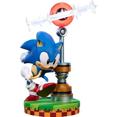 Sonic the Hedgehog Figure Statue 11” pvc - town-green.com