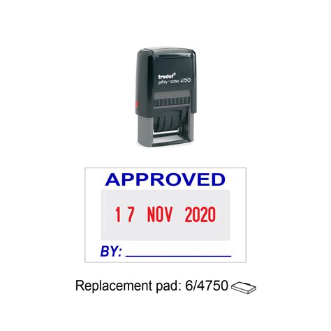 Trodat 4750 Self Inking Stamps|Rubberstamps Online Singapore