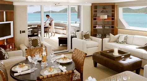 Eclipse Yacht Interior Photos - Elane Christian