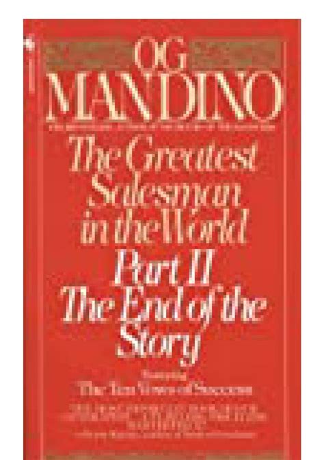 PDF Download The Greatest Salesman in the World, Part II: The End of ...