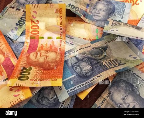 South african money notes hi-res stock photography and images - Alamy