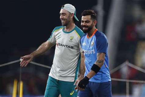 The RCB connection: Glenn Maxwell and Virat Kohli share a laugh ...