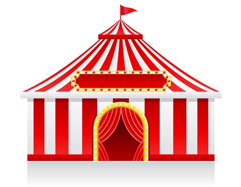 circus tent vector illustration 488440 Vector Art at Vecteezy